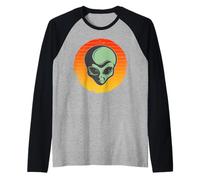 Truth, is Out There Area - 51 Alien UFO Raglan Baseball Tee