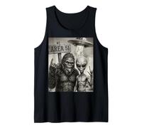 Truth, is Out There Area - 51 Alien UFO Tank Top