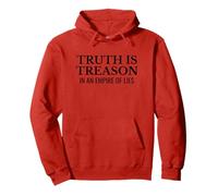 Truth Is Treason in an Empire of Lies Political Protest Pullover Hoodie