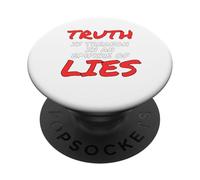 Truth is Treason In An Empire Of Lies Resist PopSockets Adhesive PopGrip