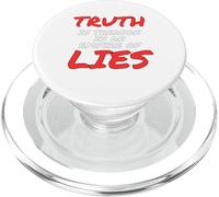 Truth is Treason In An Empire Of Lies Resist PopSockets PopGrip for MagSafe