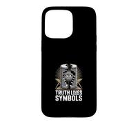 Truth Lives Beyond Symbols Mystery Eye Case for iPhone 15 Pro Max