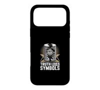 Truth Lives Beyond Symbols Mystery Eye Case for iPhone 17 Pro Max