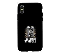 Truth Lives Beyond Symbols Mystery Eye Case for iPhone X/XS