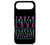 Truth Love Empathy Self Awareness Inspirational Words Retro Case for iPhone Air