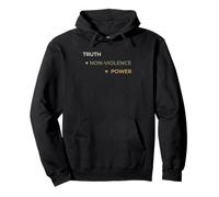 Truth + Non-Violence = Power Pullover Hoodie