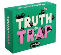 Truth or Trap | The party game of surprising truths and sneaky traps | A family quiz game for kids, teens & adults | 2+ players