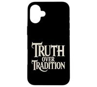 Truth Over Tradition Hebrew Israelite Judah Yah Israel Case for iPhone 16 Plus