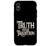 Truth Over Tradition Hebrew Israelite Judah Yah Israel Case for iPhone X/XS