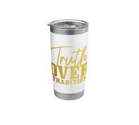 Truth Over Tradition Hebrew Israelite Judah Yah Israel Stainless Steel Insulated Tumbler