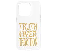Truth Over Tradition Hebrew Israelite True Jew Israel Case for iPhone 15 Pro
