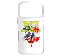 Truth The New Hate Speech Politically Correct Grunge US Flag Case for iPhone 17 Pro