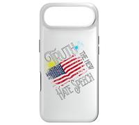 Truth The New Hate Speech Politically Correct Grungy US Flag Case for iPhone Air