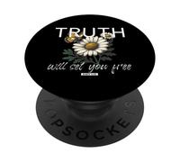 Truth Will Set You Free John 8 32 Daisy PopSockets Adhesive PopGrip