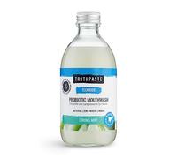 Truthpaste Probiotic Mouthwash (Strong Mint). Alcohol Free, with Fluoride, SLS Free, Zero-Waste (300ml)