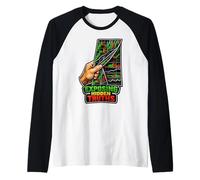 Truths Trading Chart Humor Raglan Baseball Tee