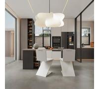 Trutipon Pendant Light Creative Japanese Style Retro Silk Hanging Lamp Modern Cream Bedroom Ceiling Lights Wabi Sabi Art Tri Color Dimming Living Room Tea Room Corridor Lighting