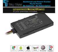 TruTrak GPS Tracker - Real Time Vehicle Tracking Device System - 1 year bundle