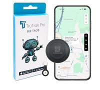 TruTrak Pro - BLE Tags for GPS Tracking Device (Black)