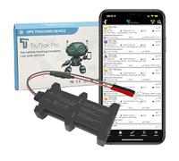 TruTrak Pro FMT300 4G GPS Tracker - Real-Time Vehicle Tracker for Car, Van, Motorcycle, Caravan, Tractor - PAYG, 12-24V, Self-Install with SIM & Data