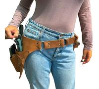 TRUTUCH Leather Garden Tool Belt for Men Women | Gardening Tool Pouch | Gardener Apron | Holster Pouch | Tool Belt Bag Organizers | Florist Belt, Electrician, Carpenter, Framer, Landscaper