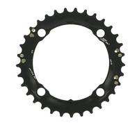 Truvativ Chainring MTB 42T 4 Bolt 120 mm BCD Aluminium L-Pin (GXP) Blast Black 2 x 10, 11.6215.188.240
