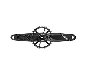 TRUVATIV Crank Descendant 6K Aluminum Eagle Dub 12S 175 W Direct Mount 32T X-Sync 2 Chainring Black (Dub Cups/Bearings Not Included): Black 175mm