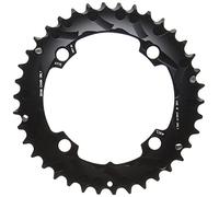 Truvativ CRT38XBS2 Chainring MTB 38T 4 Bolt 104 mm BCD Aluminium No Pin Blast Black 2 x 10 (38-24) S1 (49 mm Chainline), 11.6215.188.420