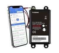 Truview TV130 2G/4G GPS Tracker with Real-Time Global Vehicle Tracking - Battery Top 2-Wire Installation, Mobile App, 24/7 Support - No Contract Required