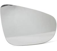 Truvix For VW For Golf For GTI MK6 2009-2012 5K0857521 5K0857522 Car Side Heated Rearview Mirror Glass White Lens