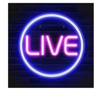 Truvix Neon Lights Mood Calming Lamp Letters Live neon Sign Decoration Lights Wall Bedroom Playroom(2)