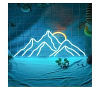 Truvix Neon Lights Neon Signs LED Mountain Night Light for Sunrise Home Decor Sunset Wall Indoor Bedroom Decoration Lamp(S)