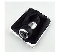 Truvix Shift Lever 6 for Speed Leather Car Manual Gear MT Shift Knob Gaitor Boot, for B6 Dropship Dropshipping(Black,5 Speed)