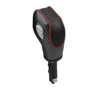 Truvix Shift Lever Car PU ABS Look Gear Shift Knob Cover for Ecofor for Sport for Escape/for Fusion/for CMax Energi for Wagon for Fiesta for Focus(Red)