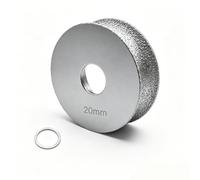 Truvofitix 20mm Bullnose Grinding Wheel, Round Edge Grinding Wheel | 75x20x20mm Concave Edge Grinding Disc for Porcelain Marble Granite Quartz, 20mm Inner Diameter