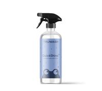 TruWash Glass Cleaner Spray 750ml - Streak Free Window and Mirror Cleaner | Chemical Free Activated Water Only | For Shower Screens Stainless Steel and Shiny Surfaces | Made in Northern Ireland