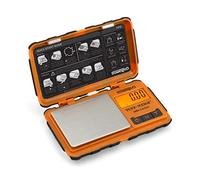 TruWeigh TUFF-Weigh Digital Mini Pocket Scale 100g x 0.01g Orange and Black