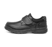 Trux Craig Boys Black Shoe Size 8 to Adult Size 6 - Size 2 UK - Black