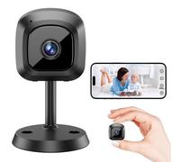 Truyuety Mini Spy Hidden Camera, Spy Hidden Camera With SD Storage, 1080P HD Wireless WiFi Indoor Security Camera with Night Vision for Indoor/Home (A13)