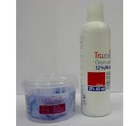 TRUZONE CREAM PEROXIDE 12% (40 VOL) 250ml DUST FREE BLUE BLEACH POWDER 80gm
