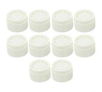 TRV Radiator Heater Adjustment Cap M30x1.5 Thermostatic Regulating Cover for Plastic Threaded Valve Use (10PCS)
