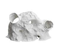 Trveqhk Aquarium Cave | Aquarium Fish Tank Tunnel Decorations | Viewing Shelter for Dwarf Clown Loach Crab Betta Home Rest Play Corner Landscape Saltwater Freshwater