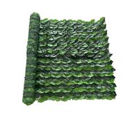 Trveqhk Artificial Ivy Privacy Fence,Decorative Dense Leaves - Privacy Fence Panels for Outside - for Garden Backyard Patio Wedding Backdrop Bar Restaurant Festival Event