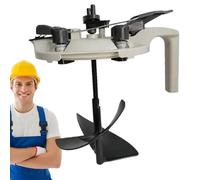 Trveqhk Auto Paint Mixing Lid, Paint Stir Lid 1/4 L, Mixing for Gallon Can, Hand Tools, Drip Free Dispenser for Solvents & Water-Based