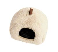 Trveqhk Cage for Hamster,Winter Removable Padding - Plush Hamster Bed Cave,for Squirrel Gerbil Chinchilla Playing Sleeping Balcony Classroom Apartment Living Room