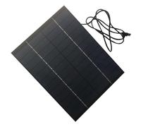 Trveqhk Camera Solar Panel - Portable Fast Charging Charger | 24W Solar Panels for Security Camera,for Electronics Phone Battery Garden Yard Travel Camping Fishing Picnic