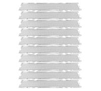 Trveqhk Cat Deterring Mat - 10-Piece Cat Scat Mat Outdoor - Heavy-Duty Pet Training Pads for Scratch Prevention Garden Plant Protection Under Bed Wall Car Sofa Lawn