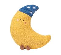 Trveqhk Half Moon Pillow | Crescent Pillow,Ergonomic Plush with Washable Cover for Lumbar Neck Knee Support Baby Pregnancy Bed Women Travel Decorative Cartoon Body Comfort