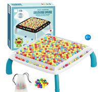 Trveqhk Kids Chess Board - Logic Training Toy with Colored Balls | Colorful Chess Set - for Indoor School Kindergarten Family Gathering