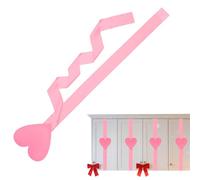 Trveqhk Kitchen Cabinet Bows,105cm Valentine's Day Party Decorations - Heart Shape Cabinet Ribbons,for Seasonal Celebration Festive Gathering Home Living Room Kitchen